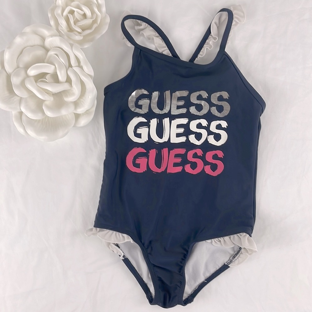 GUESS ONE PIECE SWIMSUIT SIZE L/6X